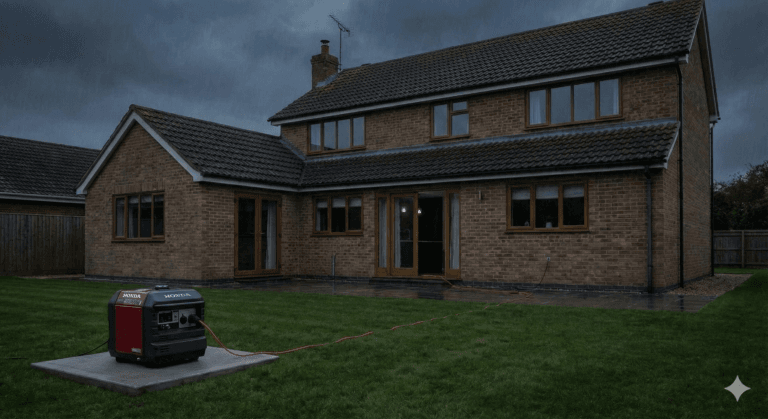 Agregat prądotwórczy jako zasilanie awaryjne dla domu.
